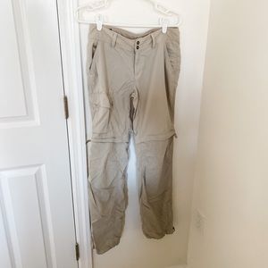 Columbia omnishade zip off womens pants